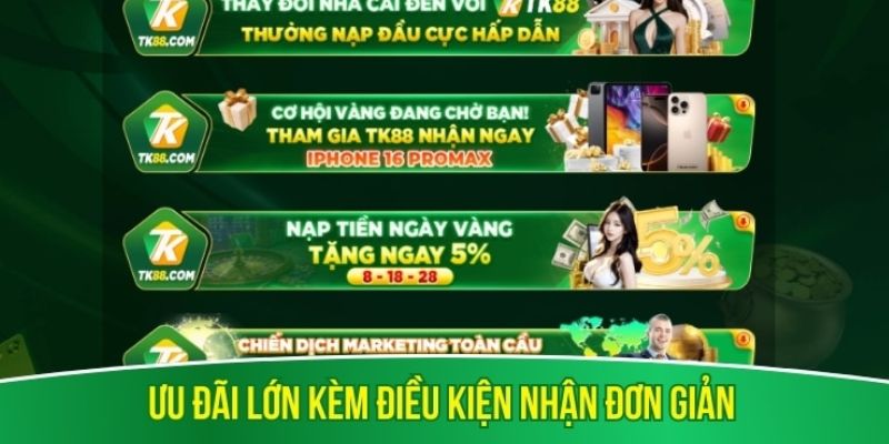 Điều khoản & Dịch Vụ đơn giản trong các chương trình ưu đãi