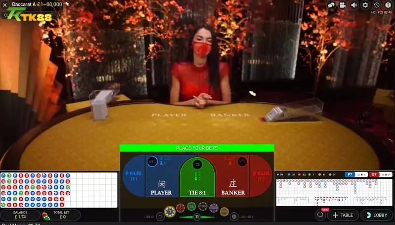 Tìm hiểu về trò chơi Baccarat Live