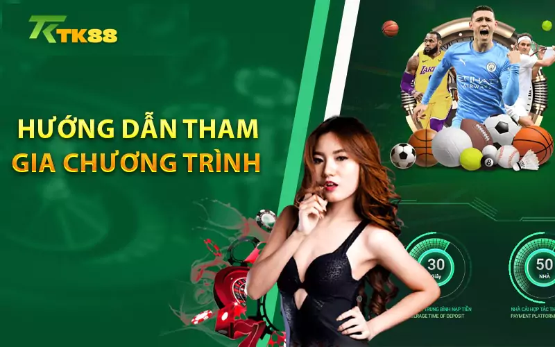 Ảnh minh hoạ: Hướng dẫn tham gia nhận khuyến mãi mời bạn bè Tk88